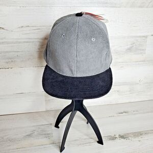 Wonder Nation Colorblock Corduroy 6 Panel Cap Snapback Baseball Hat OS Youth NEW